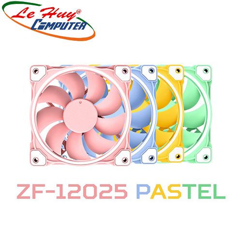 FAN CASE ID-COOLING ZF-12025 PASTEL (BLUE, PINK, GREEN, YELLOW)