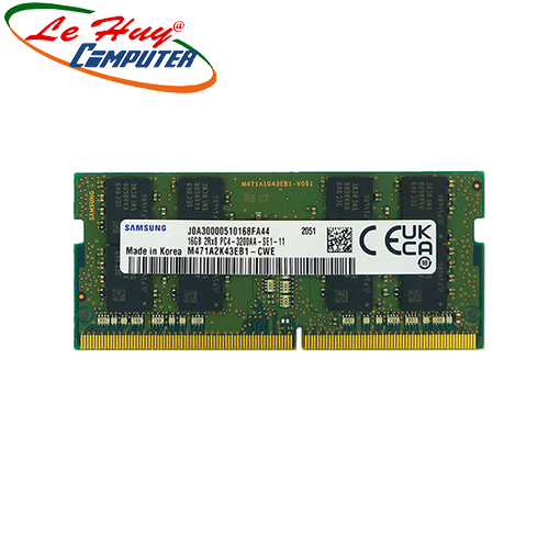Ram laptop SAMSUNG 16GB DDR4 3200Mhz SODIMM