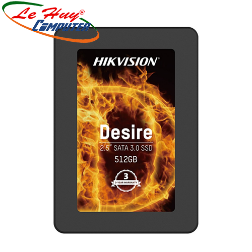 Ổ Cứng SSD HIKVISION Desire 512GB 2.5Inch SATA III (HS-SSD-Desire(S)/512G)