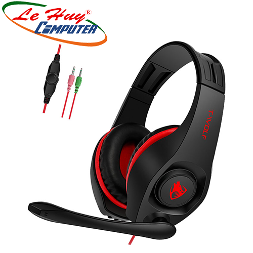 Tai nghe Gaming T-WOLF H120 Jack 3.5mm