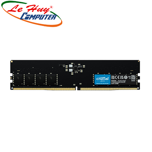 Ram máy tính Crucial 16GB (1x16GB) DDR5 4800MHz CT16G48C40U5