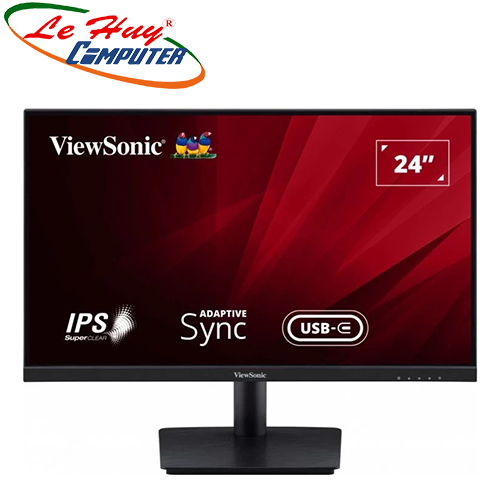Màn hình máy tính Viewsonic VA2409-MHU 24Inch FullHD 75Hz 3ms IPS Loa Type-C