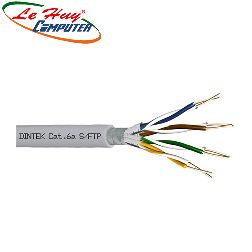 Cable Dintek CAT6A S-FTP , 4 pair for 10GB application, 23 AWG, 305m