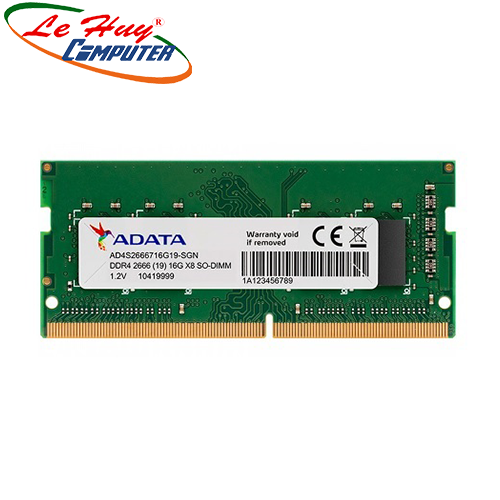 Ram Laptop ADATA 16GB DDR4 3200Mhz AD4S320016G22-SGN