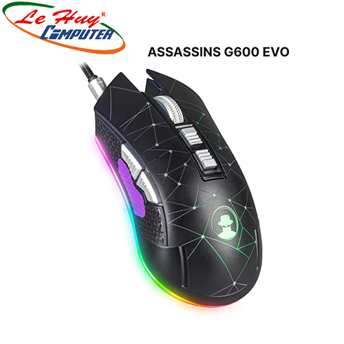 Chuột có dây Assassins G600 EVO Led RGB