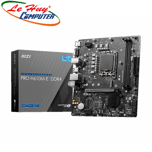 Mainboard MSI PRO H610M-E DDR4