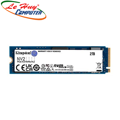 Ổ cứng SSD Kingston NV2 2TB PCIe Gen4x4 NVMe M.2 (SNV2S/2000G)