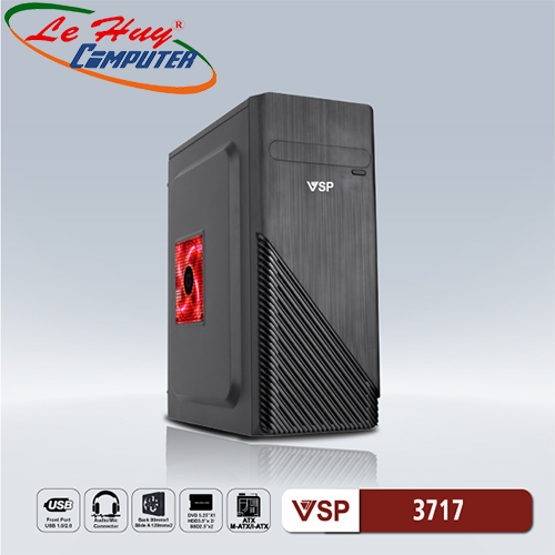 Vỏ máy tính VSP 3717 (No Fan)