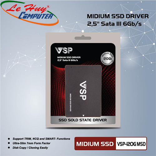 SSD VSP Midium Driver VSP-120G MSD 2.5inch SATA III