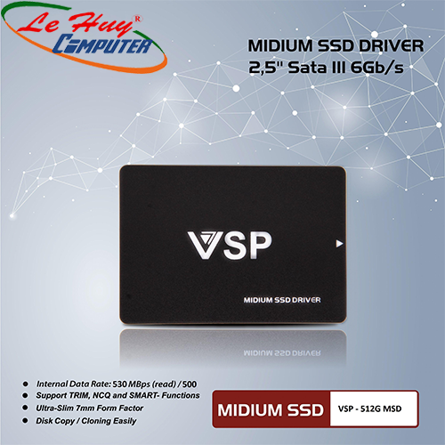 SSD VSP Midium Driver VSP-512G MSD 2.5inch SATA III
