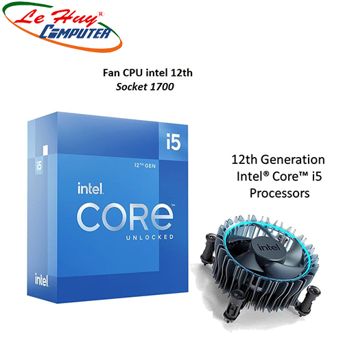 FAN CPU intel i5 Socket 1700