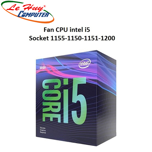 FAN CPU intel i5 Socket 1155-1150-1151-1200(52 Cánh)
