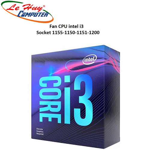 FAN CPU intel i3 Socket 1155-1150-1151-1200(42 Cánh)