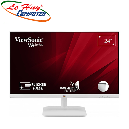 Màn hình máy tính Viewsonic VA2430-H-W-6 24inch FullHD 60Hz VA Màu Trắng