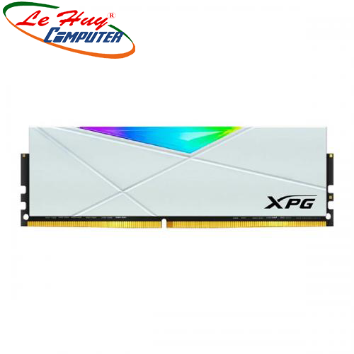 Ram Máy Tính ADATA XPG SPECTRIX D50 RGB 16GB (2x16GB) DDR4 3200MHz WHITE (AX4U320016G16A-SW50)