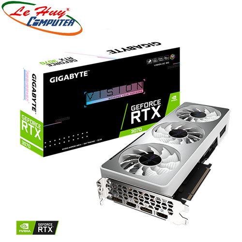 Card Màn Hình - VGA GIGABYTE GeForce RTX 3070 VISION OC 8G (GV-N3070VISION OC-8GD)