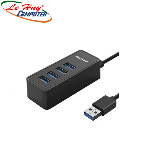 HUB USB GLOWY H5U32B (1Port 3.0 ra 3Port 2.0)