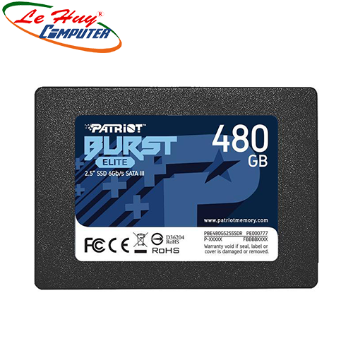 Ổ cứng SSD PATRIOT BURST ELITE 480GB 2.5inch SATA III PBE480GS25SSDR