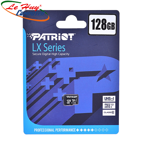 Thẻ nhớ Micro SDXC Patriot LX 128GB Class 10 U1 PSF128GMDC10