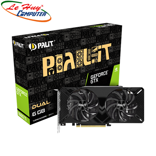 Card Màn Hình - VGA PALIT GeForce GTX 1660 Ti Dual 6GB GDDR6