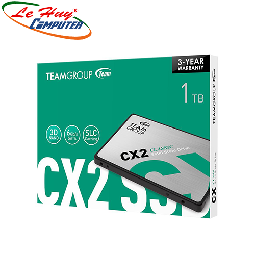 Ổ cứng máy tính SSD TEAM CX2 1TB 2.5Inch SATA III