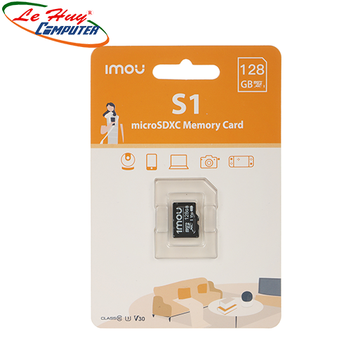 Thẻ nhớ Micro SDHX IMOU 128GB Class 10 ST2-128-S1