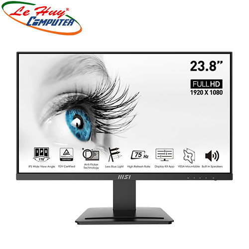 Màn hình LCD MSI PRO MP243 23.8inch FullHD 75Hz 5ms IPS Loa