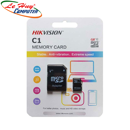 Thẻ nhớ HIKVISION 256GB HS-TF-C1(STD)/256G/Adapter