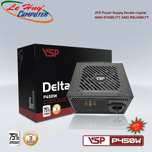 Nguồn máy tính VSP Delta P450W 450W