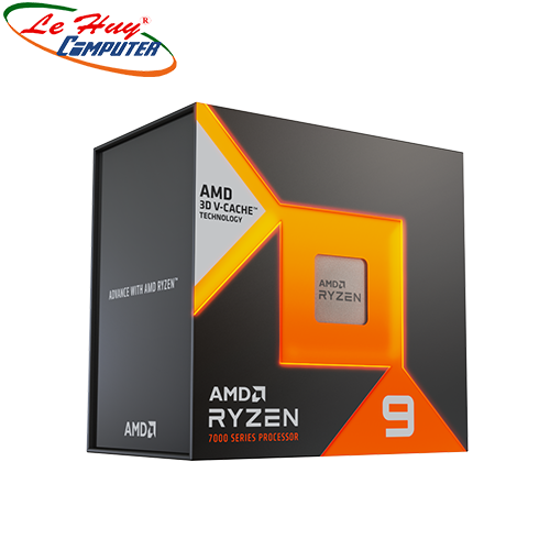 CPU AMD Ryzen 9 7900X3D (4.4 GHz Boost 5.6 GHz, 12 Cores 24 Threads, 140MB Cache, 120W, Socket AM5)
