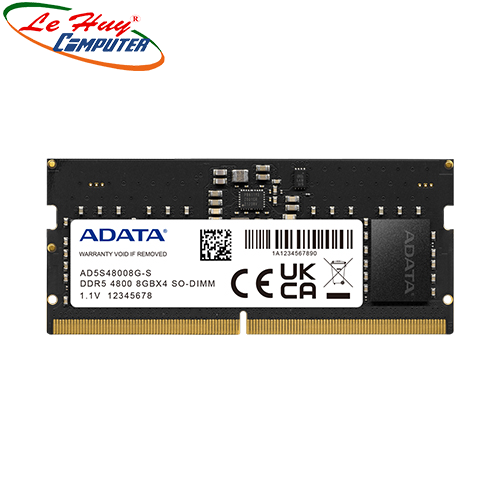 Ram Laptop ADATA PREMIER 8GB DDR5 4800Mhz