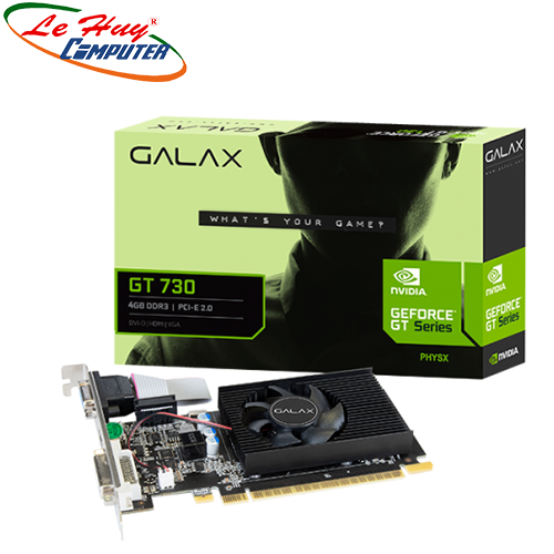 Card Màn Hình - VGA GALAX GeForce GT 730 4GB DDR3