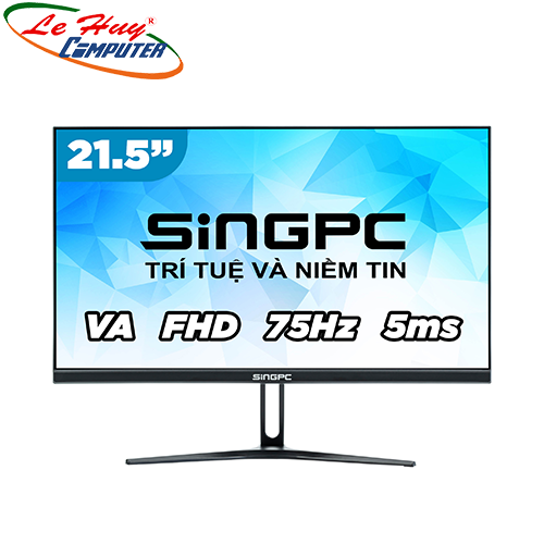 Màn hình máy tính SingPC SGP215VA 21.5inch FullHD 75Hz 5ms VA Tích hợp loa