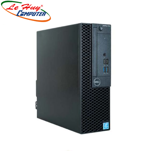 Máy bộ Dell Optiplex 3050SFF Pentium G4560 (3M/3.5Ghz), Ram 4GB, SSD M2 128GB, DVD,Free OS