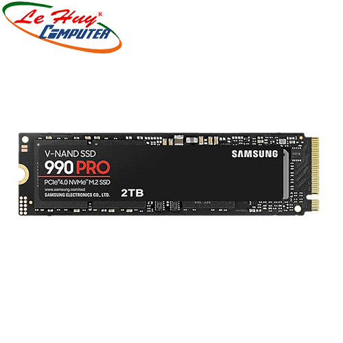 Ổ Cứng SSD Samsung 990 PRO 2TB M.2 2280 NVMe PCIe Gen4.0x4 (MZ-V9P2T0BW)