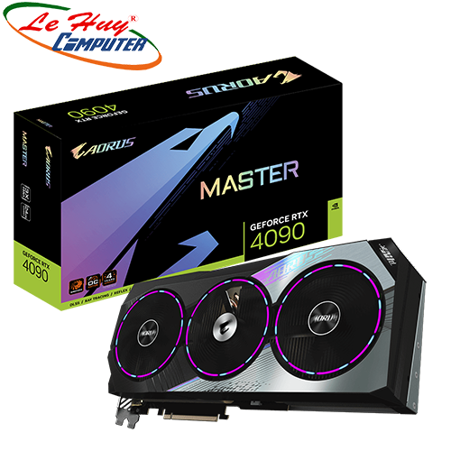 Card Màn Hình - VGA GIGABYTE AORUS GeForce RTX 4090 MASTER 24G (GV-N4090AORUS M-24GD)