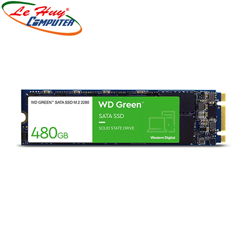 Ổ cứng SSD Western Digital Green 480GB M.2 2280 Sata III 480GB WDS480G3G0B