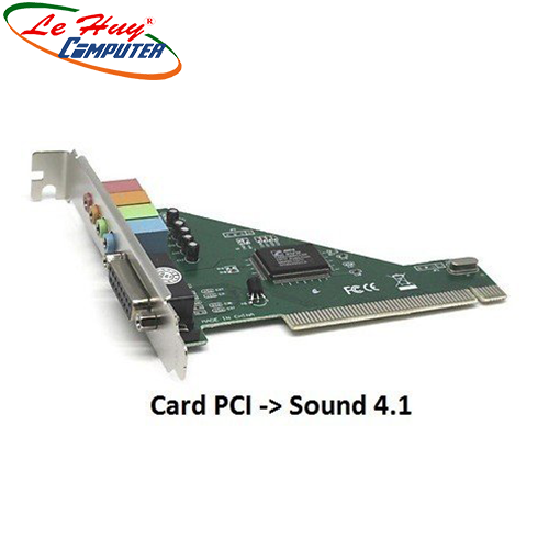 Card âm thanh PCI sang Sound 4.1