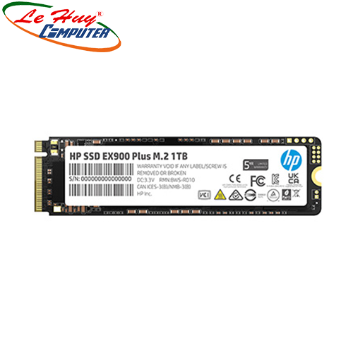 Ổ cứng SSD HP EX900 PLUS 1TB M.2 2280 NVMe PCIe 3x4