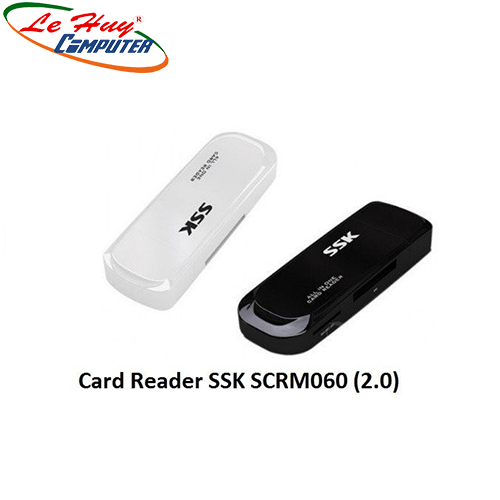 Đầu đọc thẻ nhớ SSK SCRM060 USB 2.0