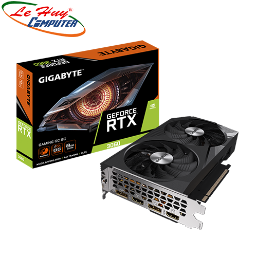 Card Màn Hình - VGA GIGABYTE GeForce RTX 3060 GAMING OC 8G (GV-N3060GAMING OC-8GD)