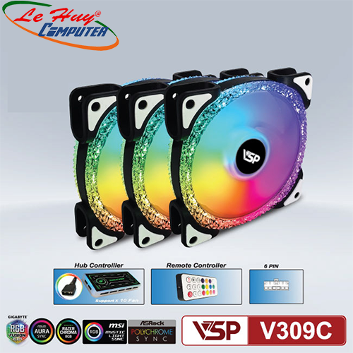 Fan Case VSP V309C LED RGB
