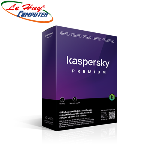 Phần mềm diệt virus Kaspersky Premium 1PC 12 Tháng