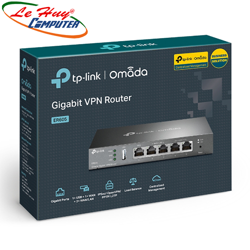 Bộ định tuyến VPN Omada Gigabit TP-Link ER605