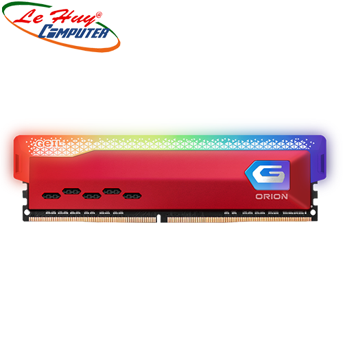 Ram Máy Tính GEIL ORION RED RGB 8GB DDR4 3200Mhz