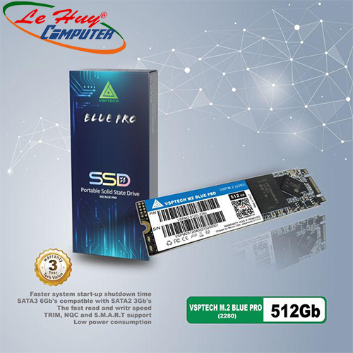 SSD VSP BLUE PRO 512GB M.2 2280