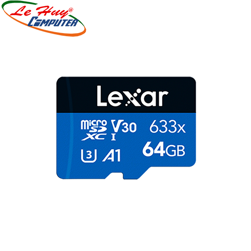 Thẻ Nhớ Micro SDXC Lexar 64GB U3 V30 A1 100 MB/s