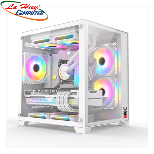 Vỏ máy tính MAGIC AQUA-M (M-ATX) - WHITE