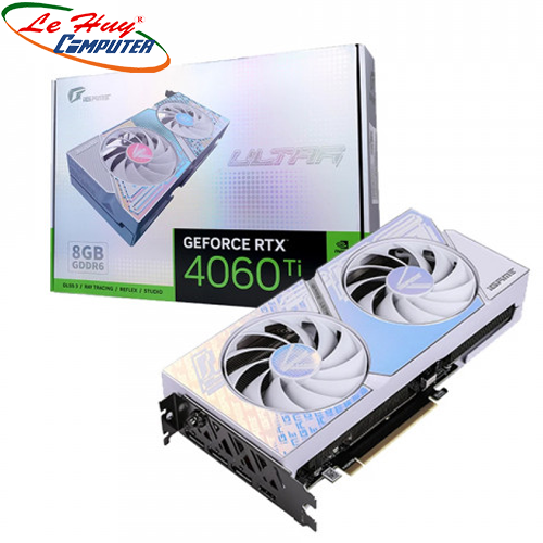 Card Màn Hình - VGA Colorful iGame GeForce RTX 4060 Ti Ultra W DUO OC 8GB-V
