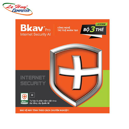Phần mềm diệt virus BKAV Pro Internet Security AI 3PC/1 năm